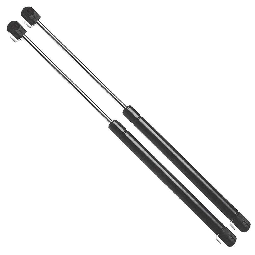 Scitoo 2Pcs Lift Supports 16.25'' Fit For Chevrolet Blazer, C1500 Suburban, Gmc Yukon 1992-1994, Rear Window Glass, Black Steel,