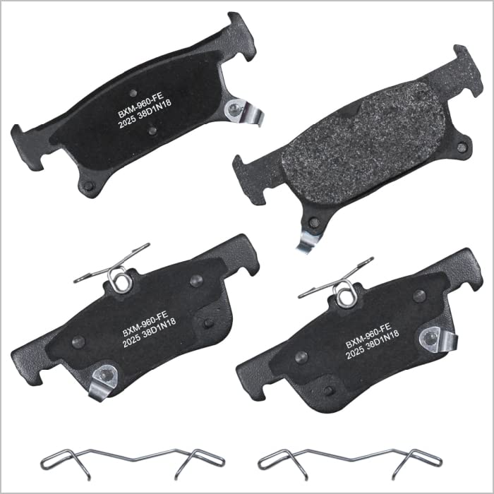 Bendix Premium Sbm2025 Semi-Metallic Rear Brake Pads For Buick Envision 2018-2017