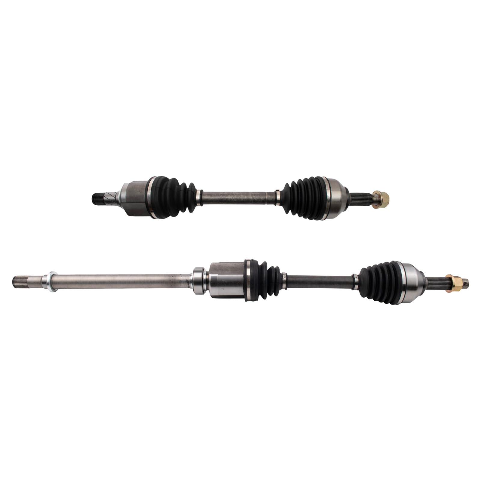TRQ Front CV Axle Shaft Assembly Set Compatible with 2007-2012 Nissan Altima