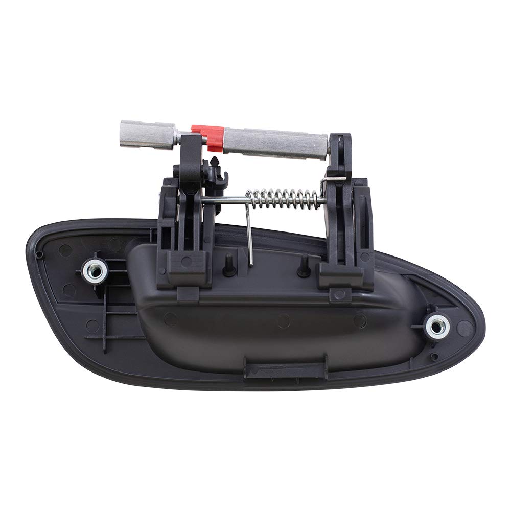 Brock Replacement for Drivers Rear Outside Outer Door Handle Compatible with 02-06 Altima 826078J009