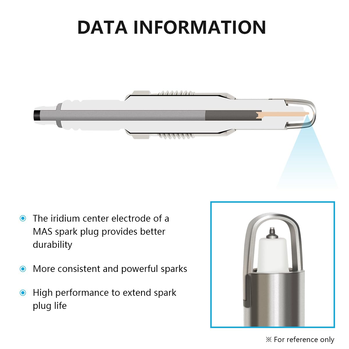 MAS Ignition Coils DG511 & SP515 SP546 Spark Plugs Compatible with Lincoln Expedition F150 F250 V8 5.4L Engine Sets of 8
