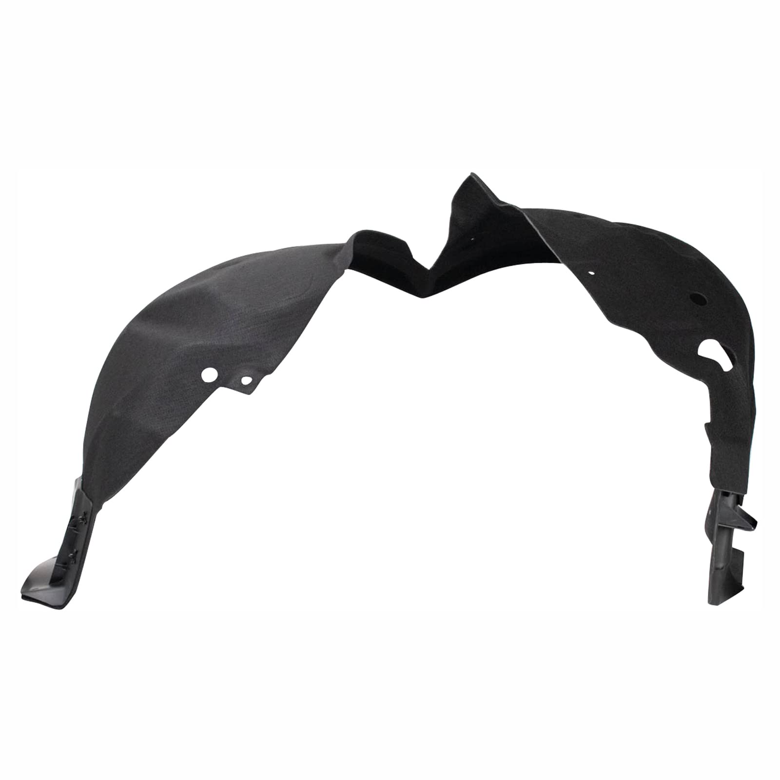 Trq Front Inner Fender Liner Set Compatible With 2019-2023 Ford Edge Fo1248197 Fo1249197