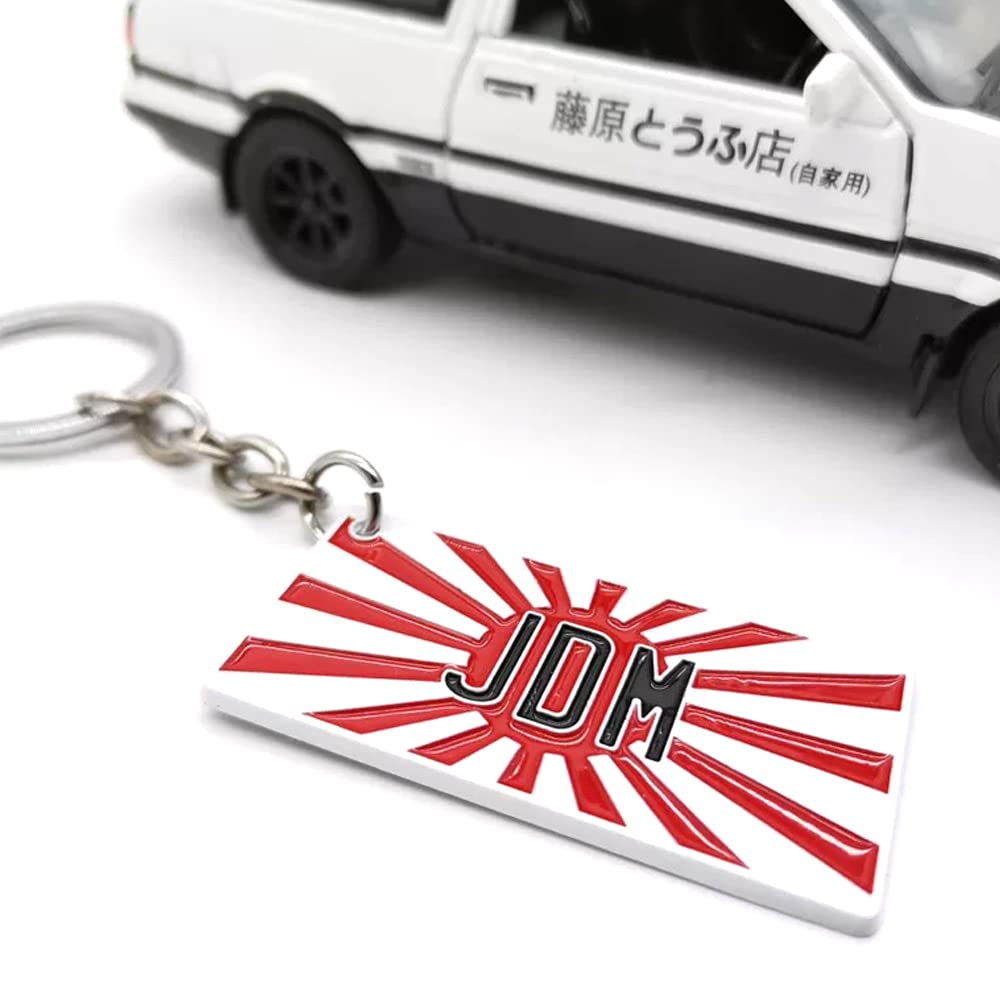 Rilo Kaoer Turbo Nos Keychain, Metal Auto Parts Keychain With JDM Tag