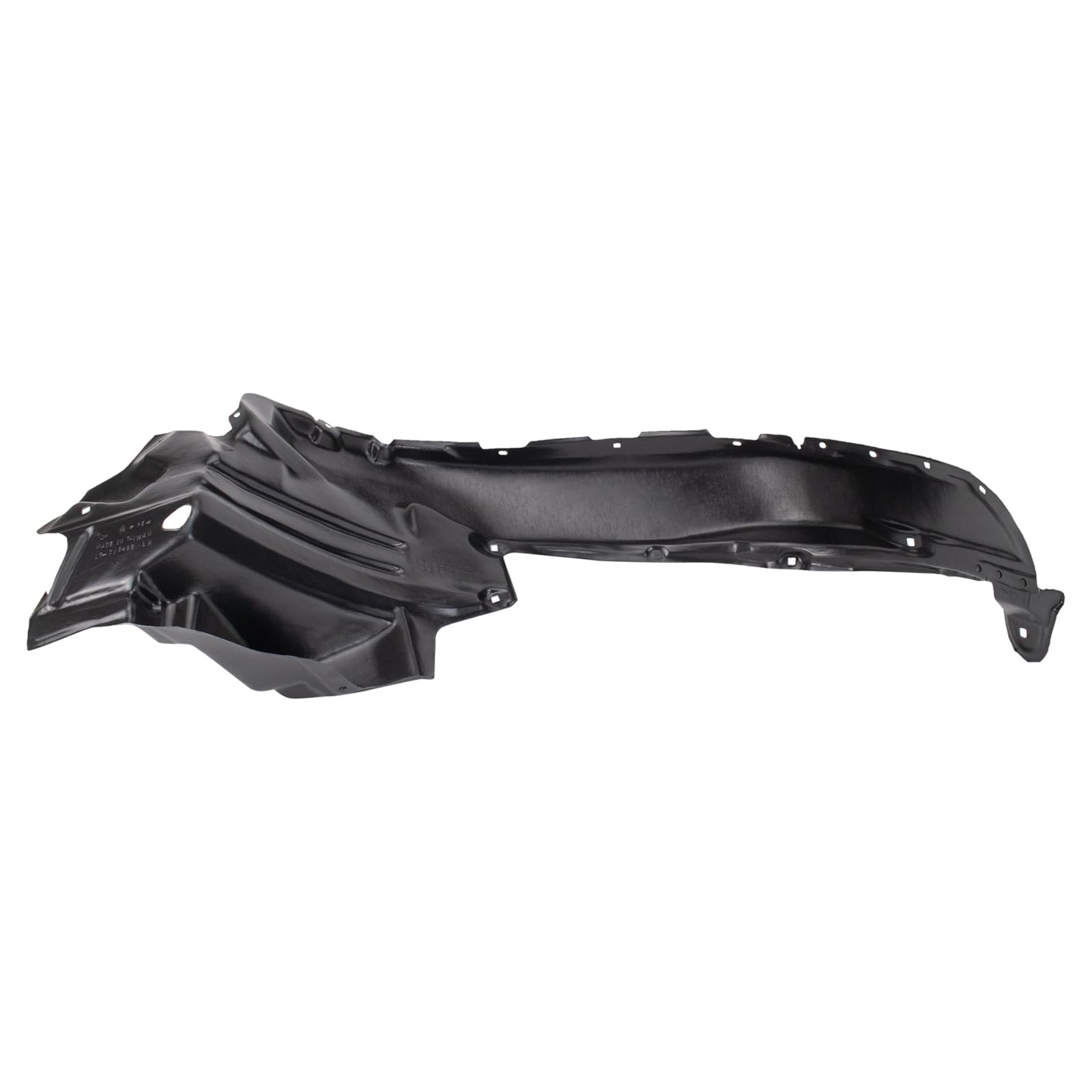 Trq Front Inner Fender Liner Set Compatible With 2016-2021 Toyota Tacoma To1248205 To1249205