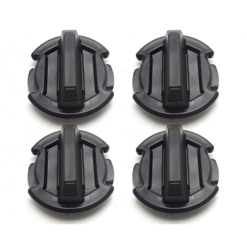 Bunker Indust 4 Pcs Twist Floor Drain Plug Trap Seal For 2014/2015/2016/2017/2018/2019 Polaris Rzr 1000 900 Xp Turbo General 8414694