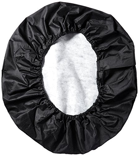 Rampage Products Large Spare Tire Cover For 30''-32'' Tire | Black Denim, Vinyl | 773215 | 1999-2024 Universal Fit