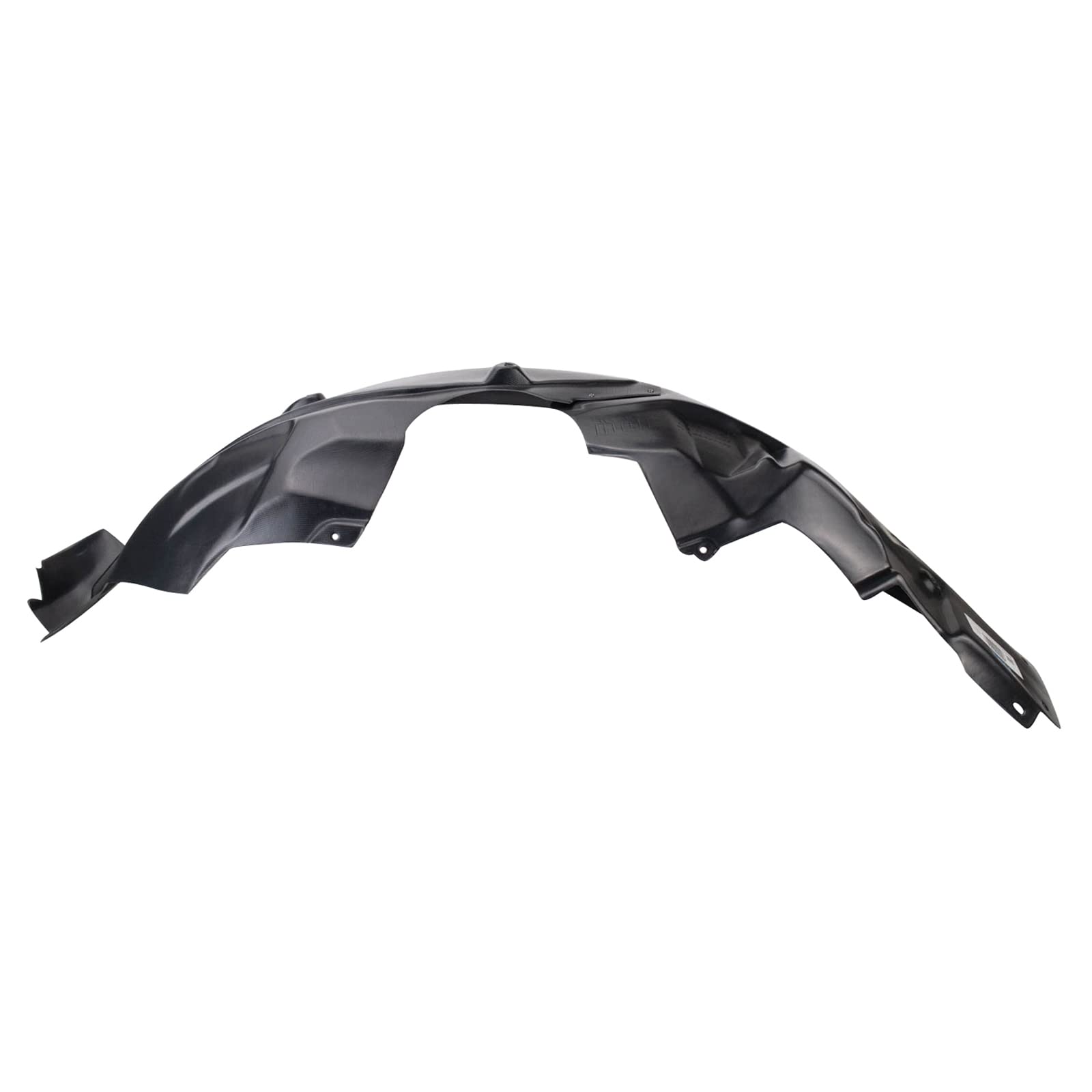 Trq Front Inner Fender Liner Set Compatible With 2008-2010 Dodge Avenger Ch1248132 Ch1249132
