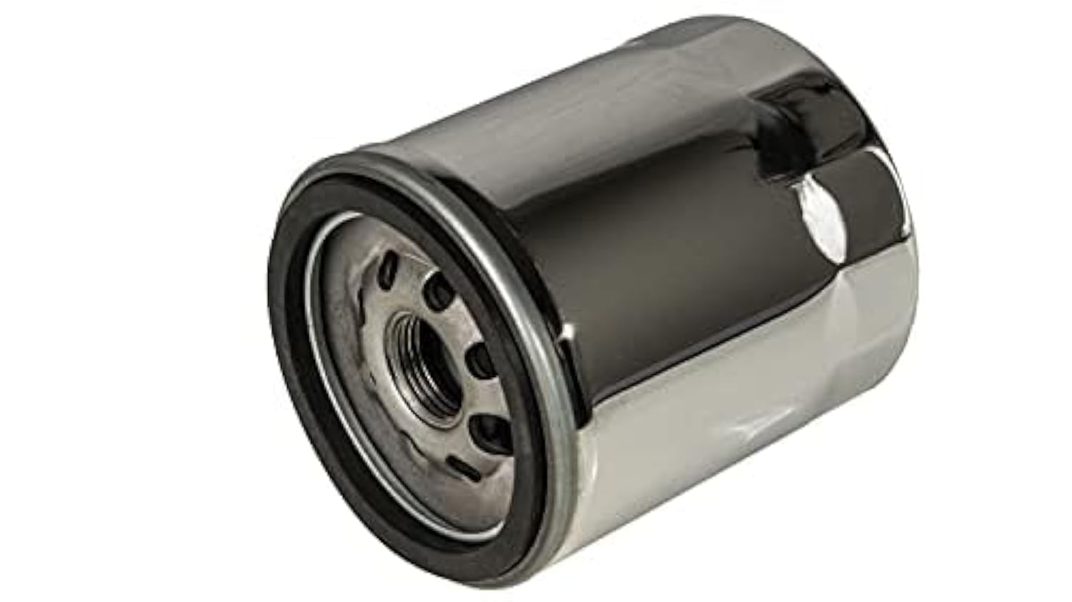 360 Twin High Performance Motorcycle Oil Filter For Harley Davidson Oil Change Kit (Chrome Oem 63798-99)