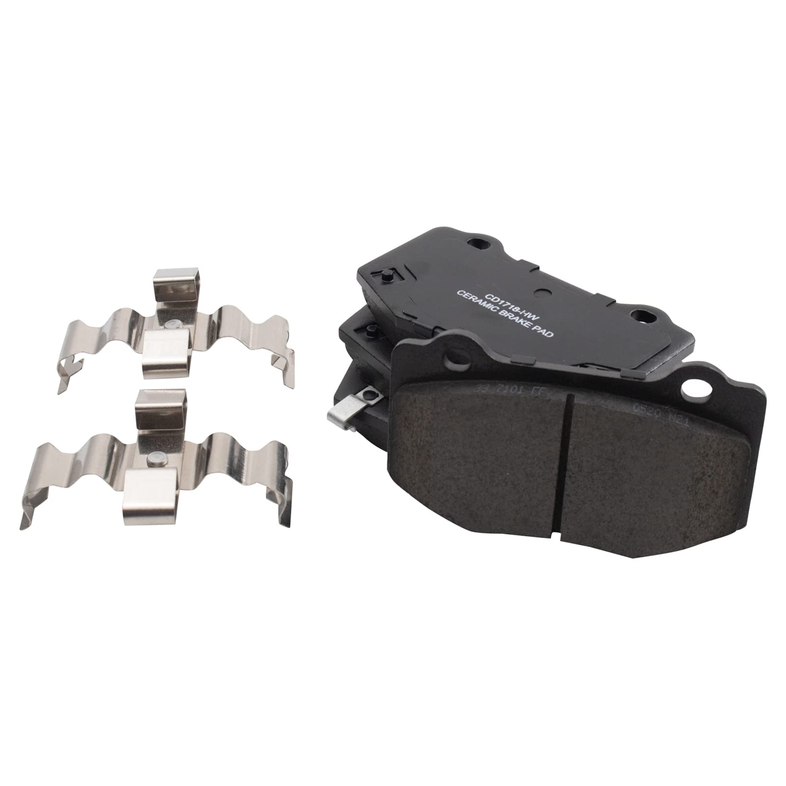TRQ Rear Brake Pads Ceramic Compatible with 2016-2019 Cadillac ATS 2016-2020 Chevrolet Camaro 2014-2019 Corvette