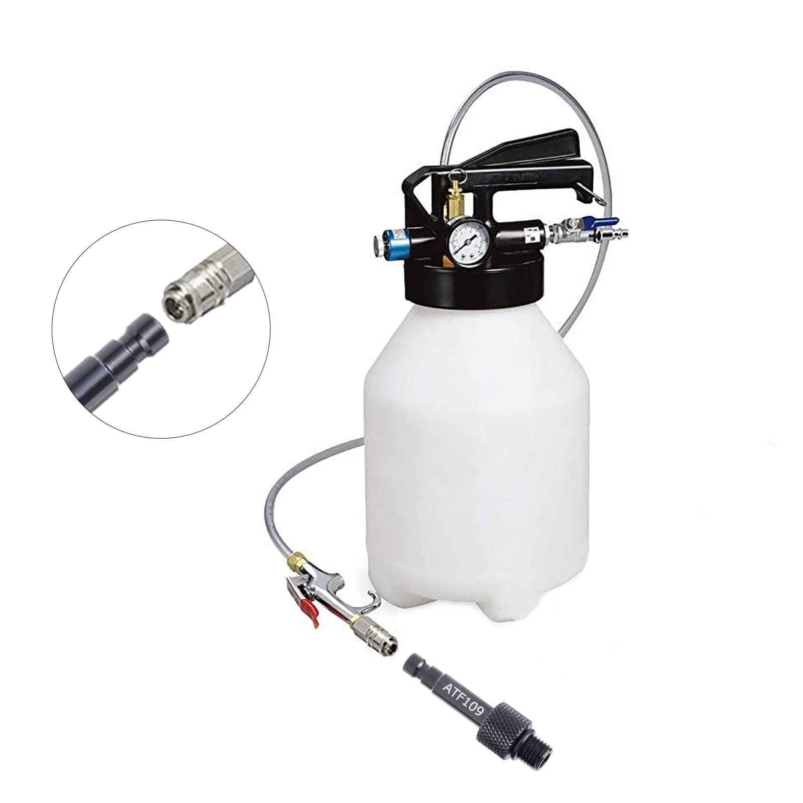 YHXGLJDKA ATF Fill Adapter for Mercedes Benz 722.9 - M12 x 1.5 Thread, Automatic Transmission Fluid Oil Filler Tool