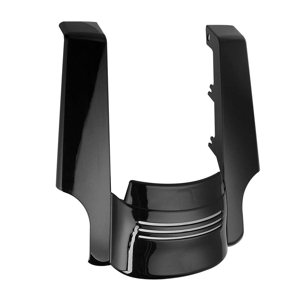 Aqimy Motorcycle Rear Fender Extension Stretched Filler For Harley Street Glide Road Glide 2009-2013