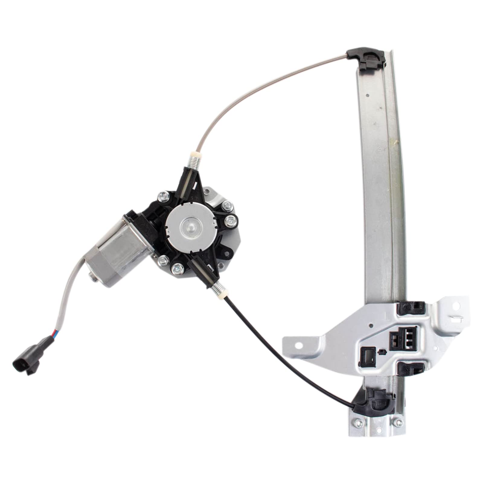 Trq Rear Left Power Window Regulator & Motor Assembly Drivers Side Compatible With 2006-2013 Chevrolet Impala 2014-2016 Impala L