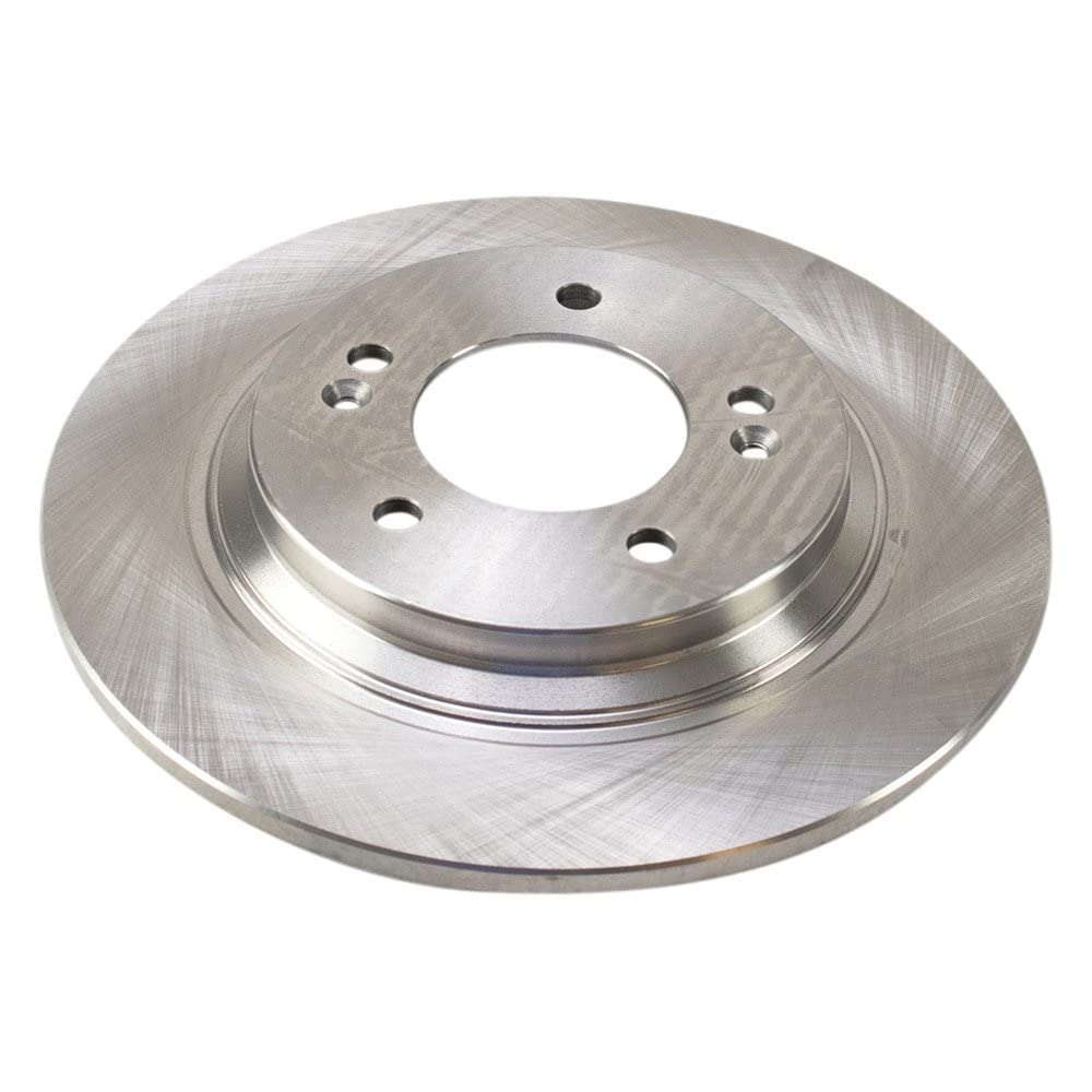 Trq 2Pc Rear Replacement Brake Rotor Kit Lh & Rh Set For Kia Hyundai