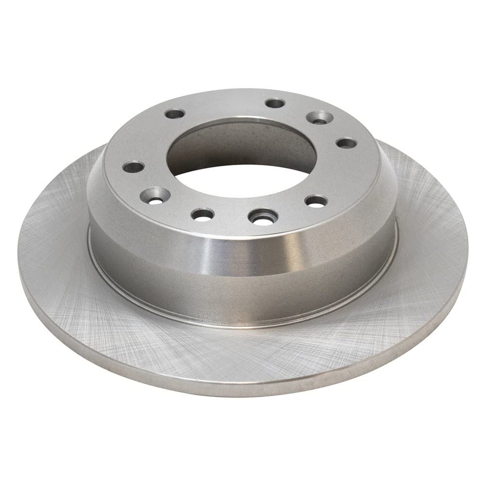 Trq Rear Brake Rotors Set Solid Compatible With 2007-2008 Hyundai Entourage 2006-2012 Kia Sedona