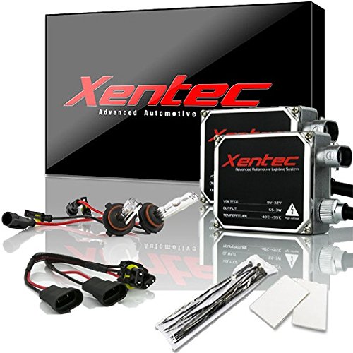XENTEC 55W Standard Size Ballasts x 2 bundle with 2 x Xenon Bulb 9005 30000K (HB3/9055/H12, Ultra Purple) offroad