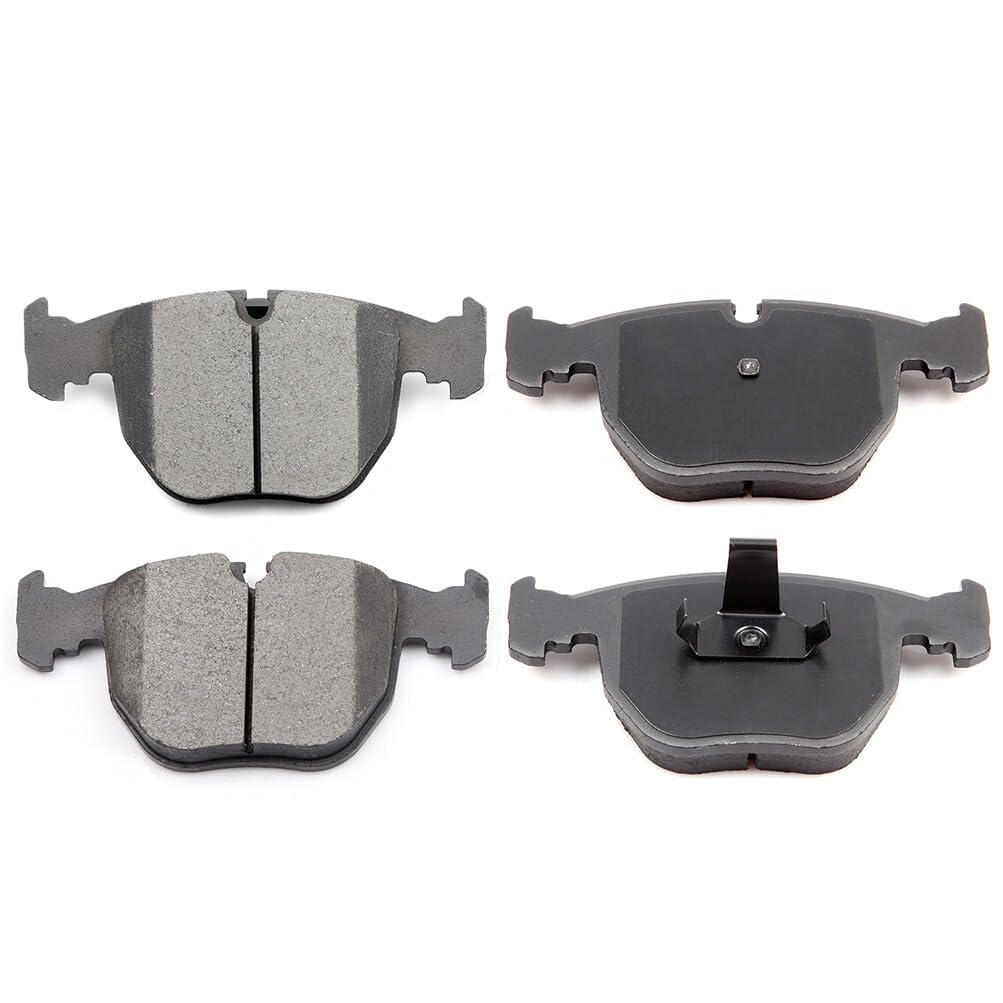 Cciyu D681 Front Ceramic Disc Brake Pads Kit For Bmw 530I 01-03, 540I 97-03, 740I 95-01, 740Il 95-01, M5 00-03, X5 00-06, Range