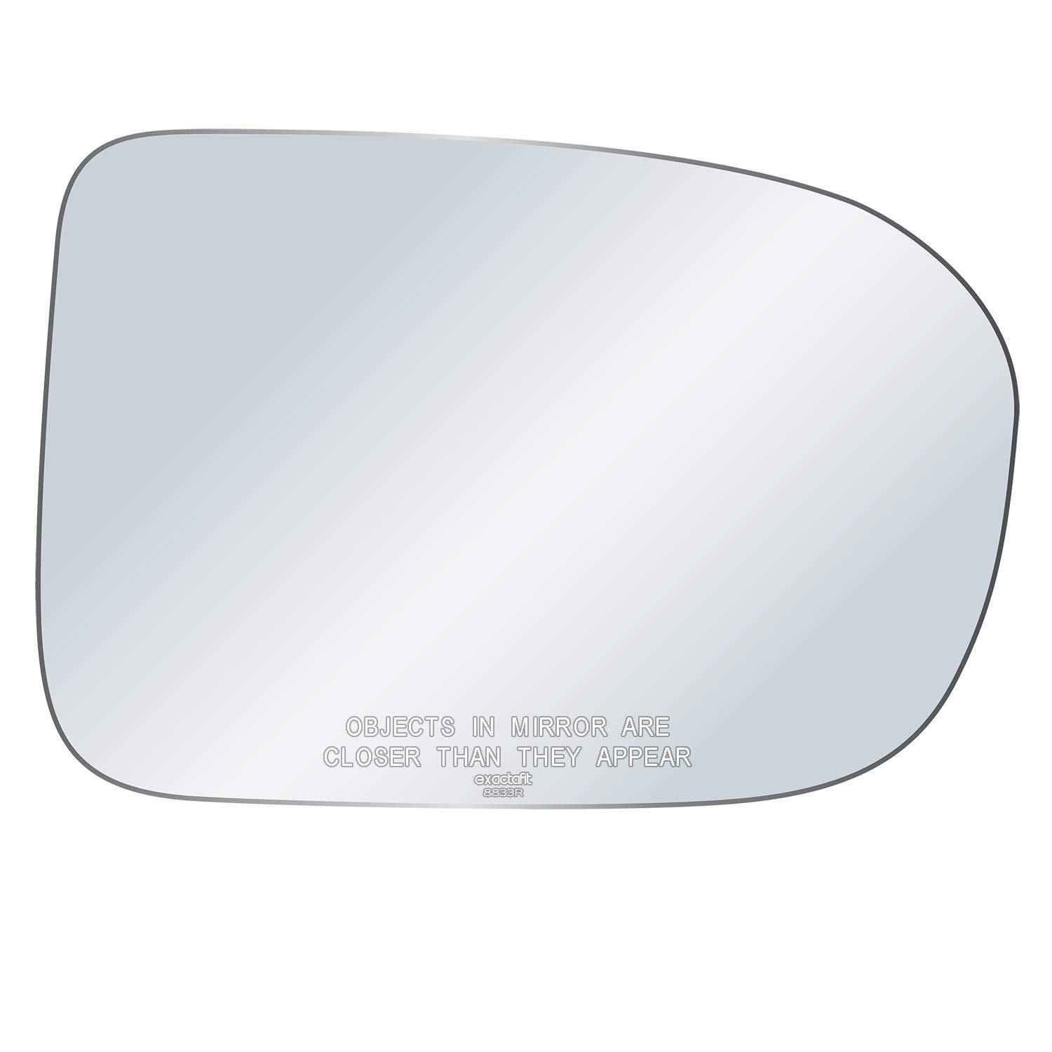 exactafit 8833R Passenger Side Mirror Glass Right Replacement Compatible With 20142015 Honda Civic