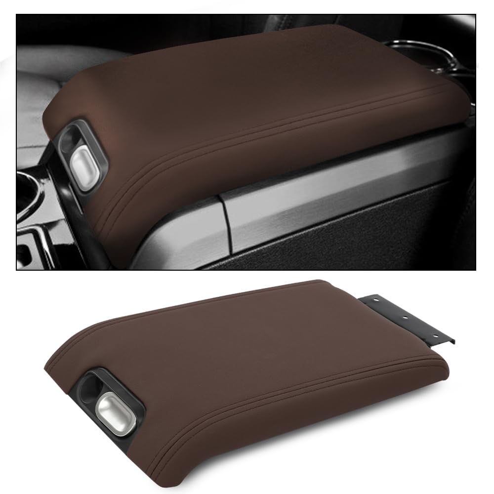 Allgood Center Console Armrest Lid Cover, Compatible With Ford F150 2009-2014/Fit Lincoln Mark Lt 2010-2014, Fit For Flow Throug
