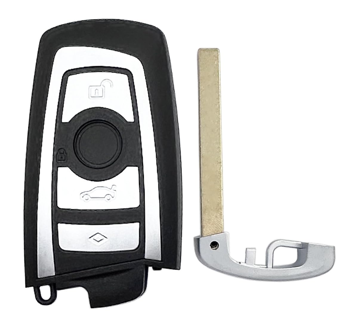 Replacement Keyless Entry Key Fob Cover fit for BMW 1 2 3 4 5 6 7 Series X1 X3 X5 M2 M3 M5 F Series 235ix 320 E90 E92 E93 F10 F2
