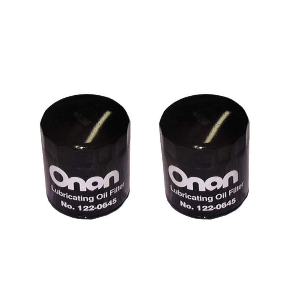 Cummins Onan 122-0645 Oil Filter (Qty 2)