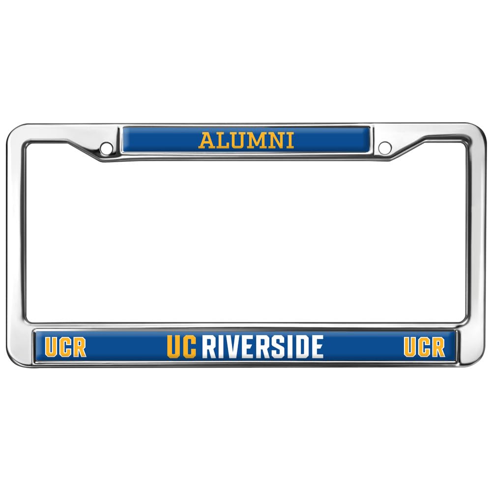 University of California, Riverside Alumni Full Size Standard License Plate Metal Frame