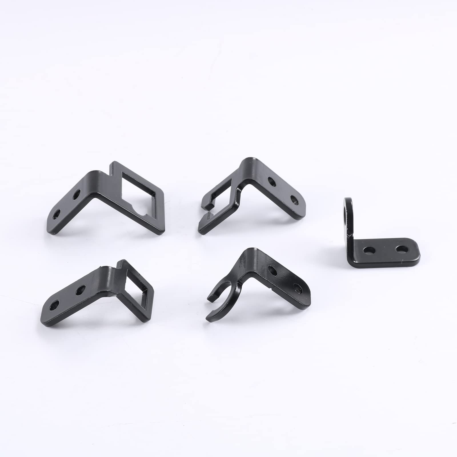 Wowyzl 304147 Ez-Efi Cable Mount Kit Carburetor Throttle Cable Mount Bracket Steel Black