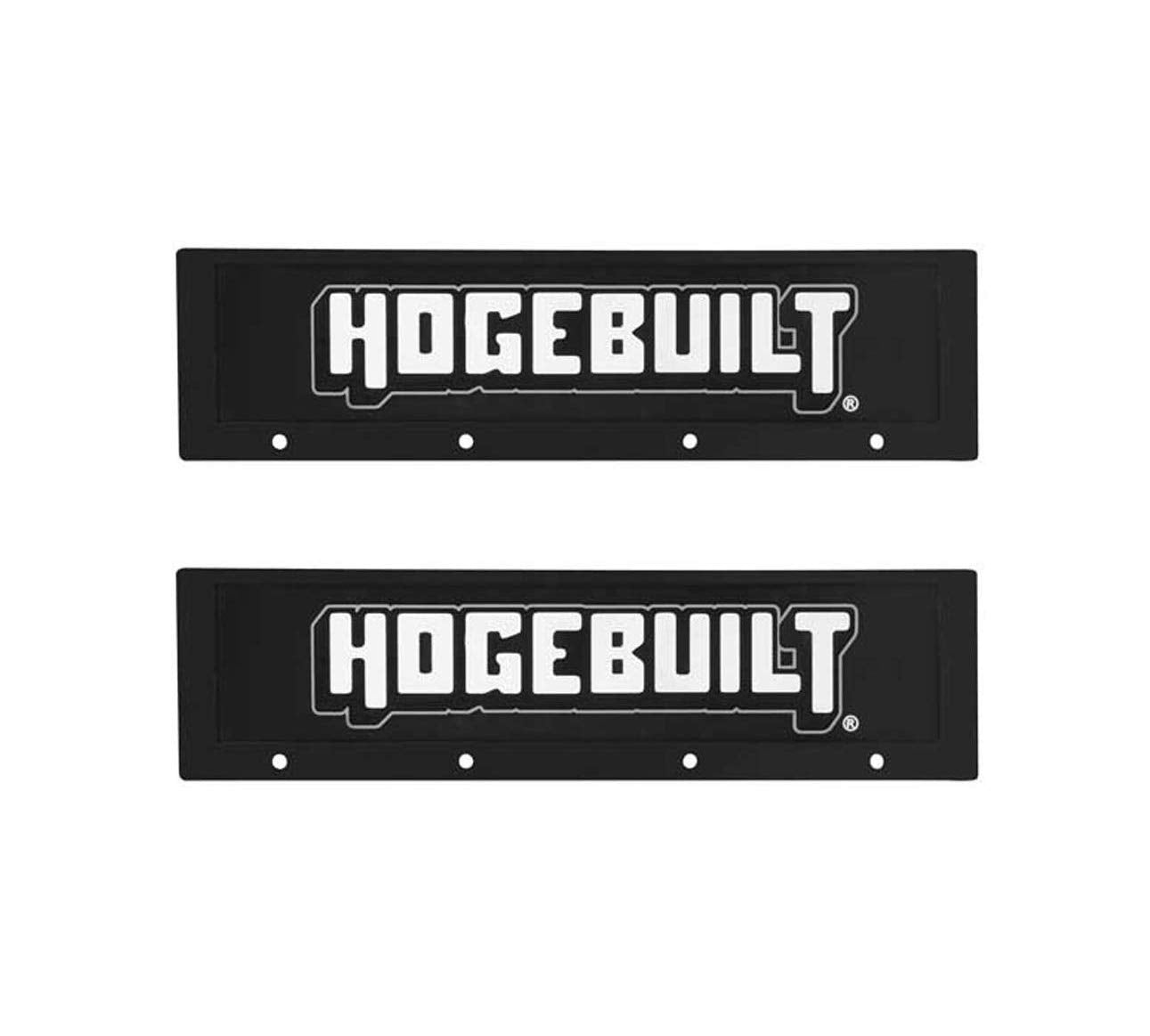 Hogebuilt 24 x 6 Heavy Duty Quarter Fender Semi Truck Top Rubber Mud Flaps-Set of 2