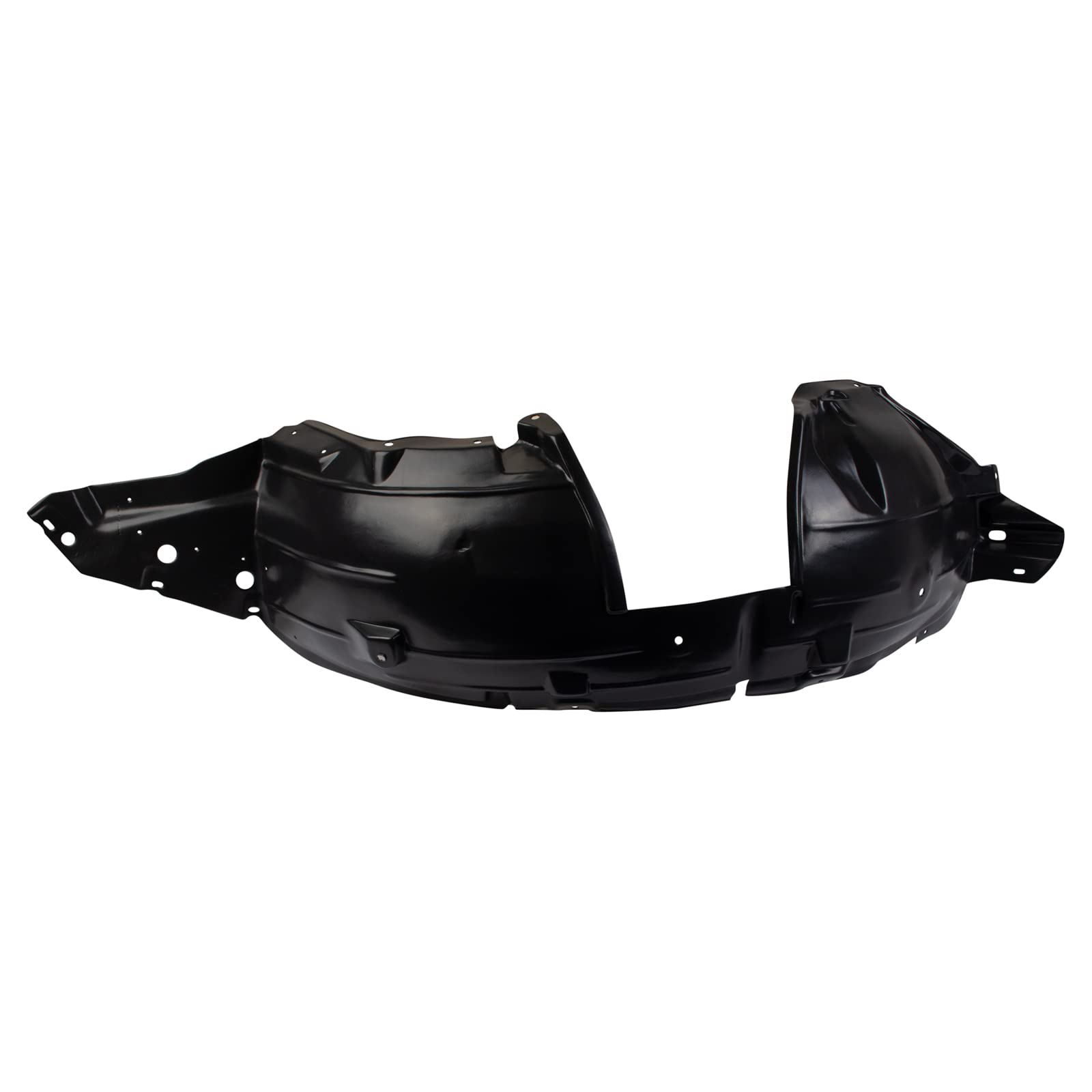 Trq Front Inner Fender Liner Set Compatible With 2007-2009 Nissan Sentra Ni1250134 Ni1251134