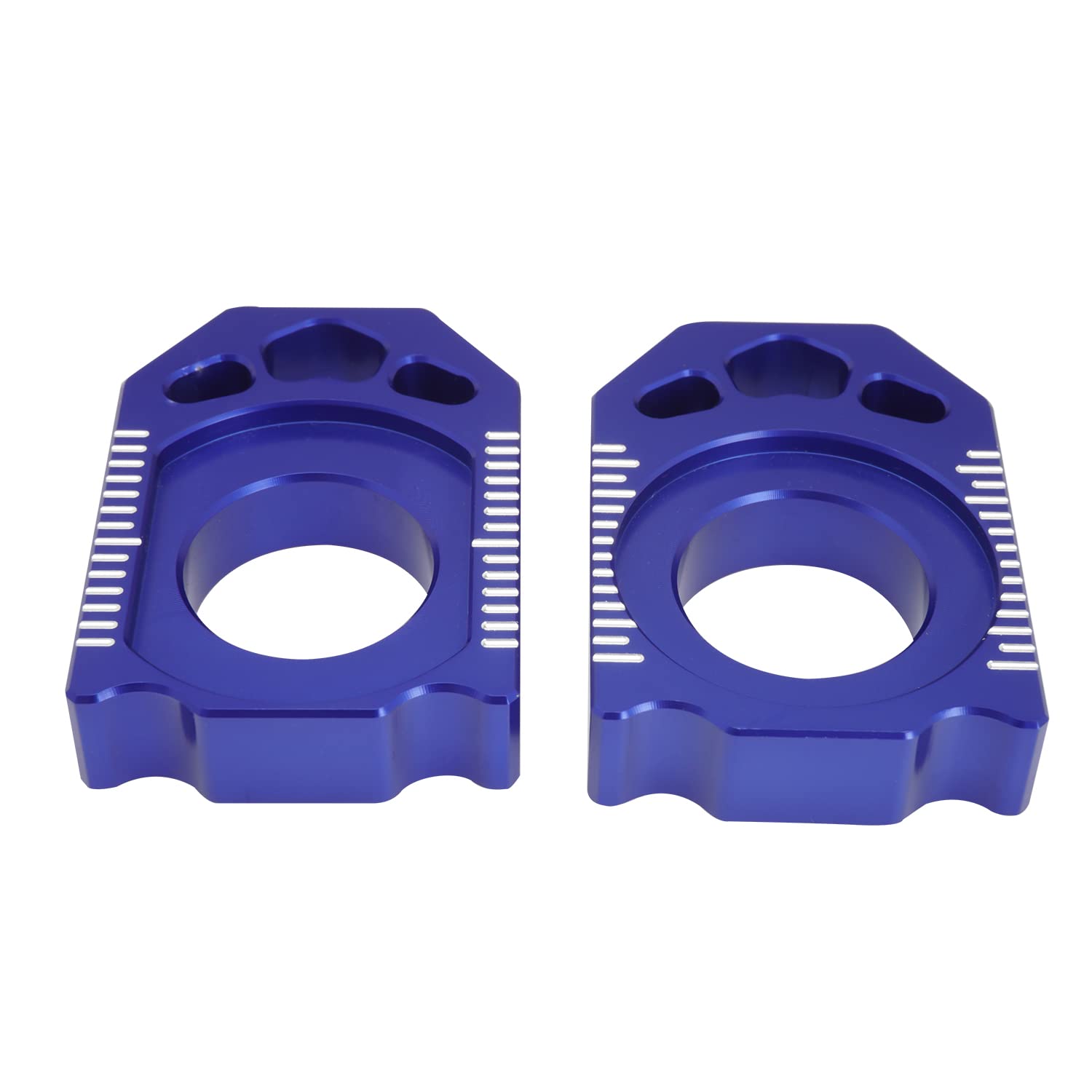 JFG RACING CNC Rear Axle Blocks Chain Adjuster for YZ125 YZ250 02-22/YZ250F 02-08/YZ450F 03-08/YZ125X 17-22/YZ250X YZ450FX 16-22