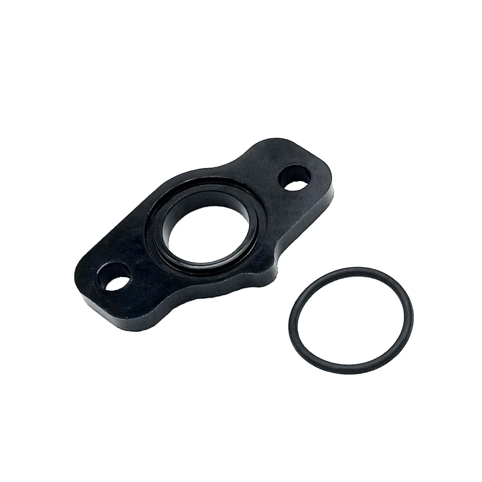 Gaoshun Carburetor Mounting Joint Insulator & Seal O-Ring Rubber Black For Suzuki Lt 80 Quadsport 1987-2006