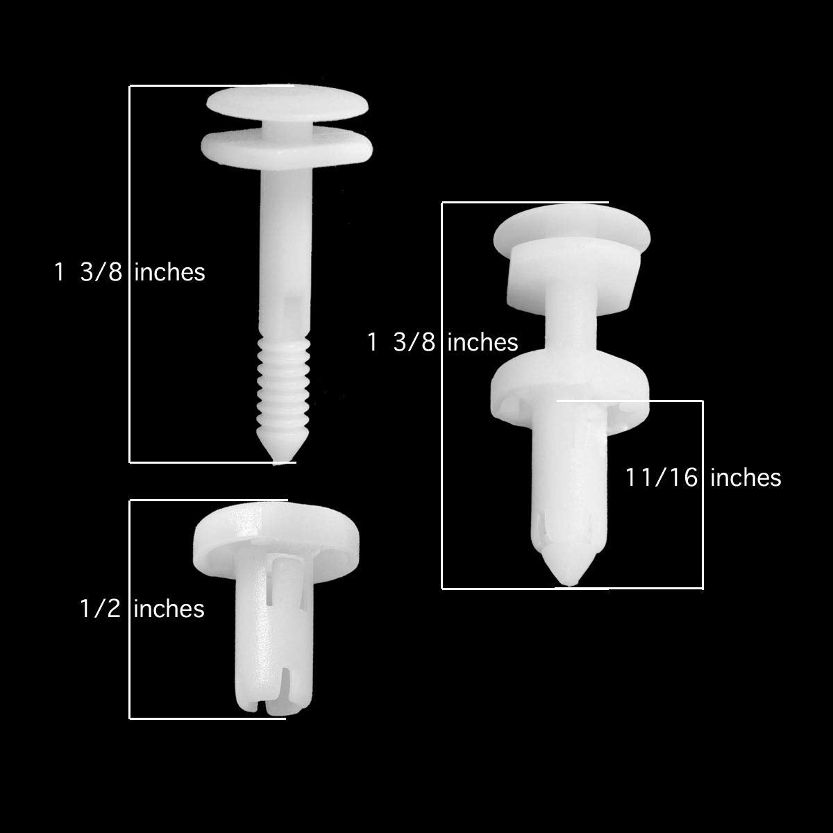 Lantee 10 Pcs Door Panel Retainer Clips Replaces For Gm 15960325 - Fit For Chevrolet Suburban Blazer Tahoe, Fit For Chevrolet &