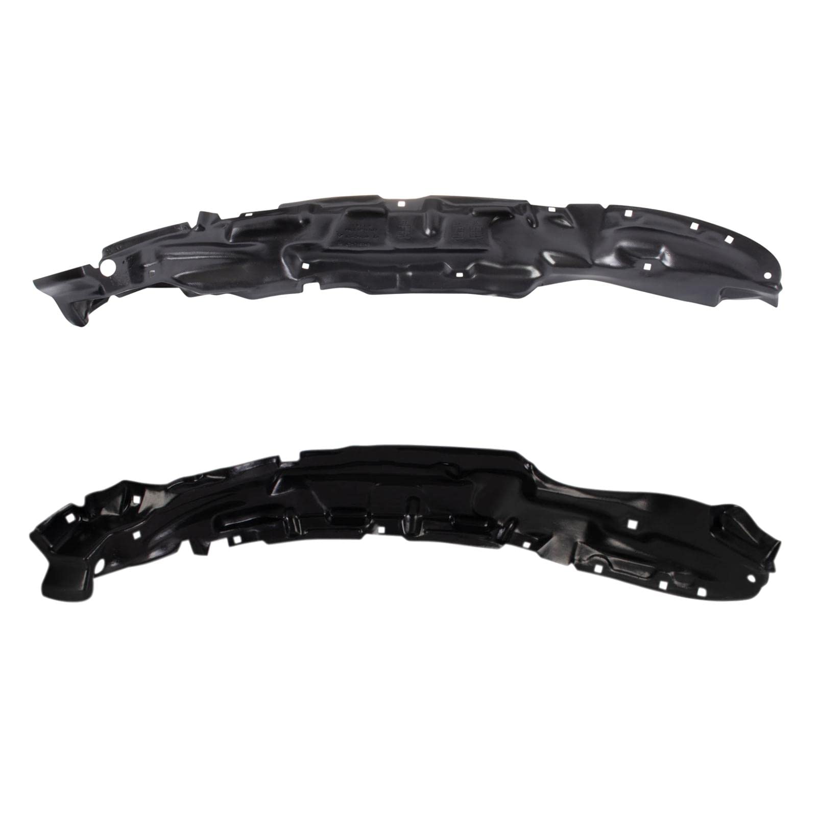 Trq Front Inner Fender Liner Set Compatible With 1996-1998 Toyota 4Runner To1250103 To1251103