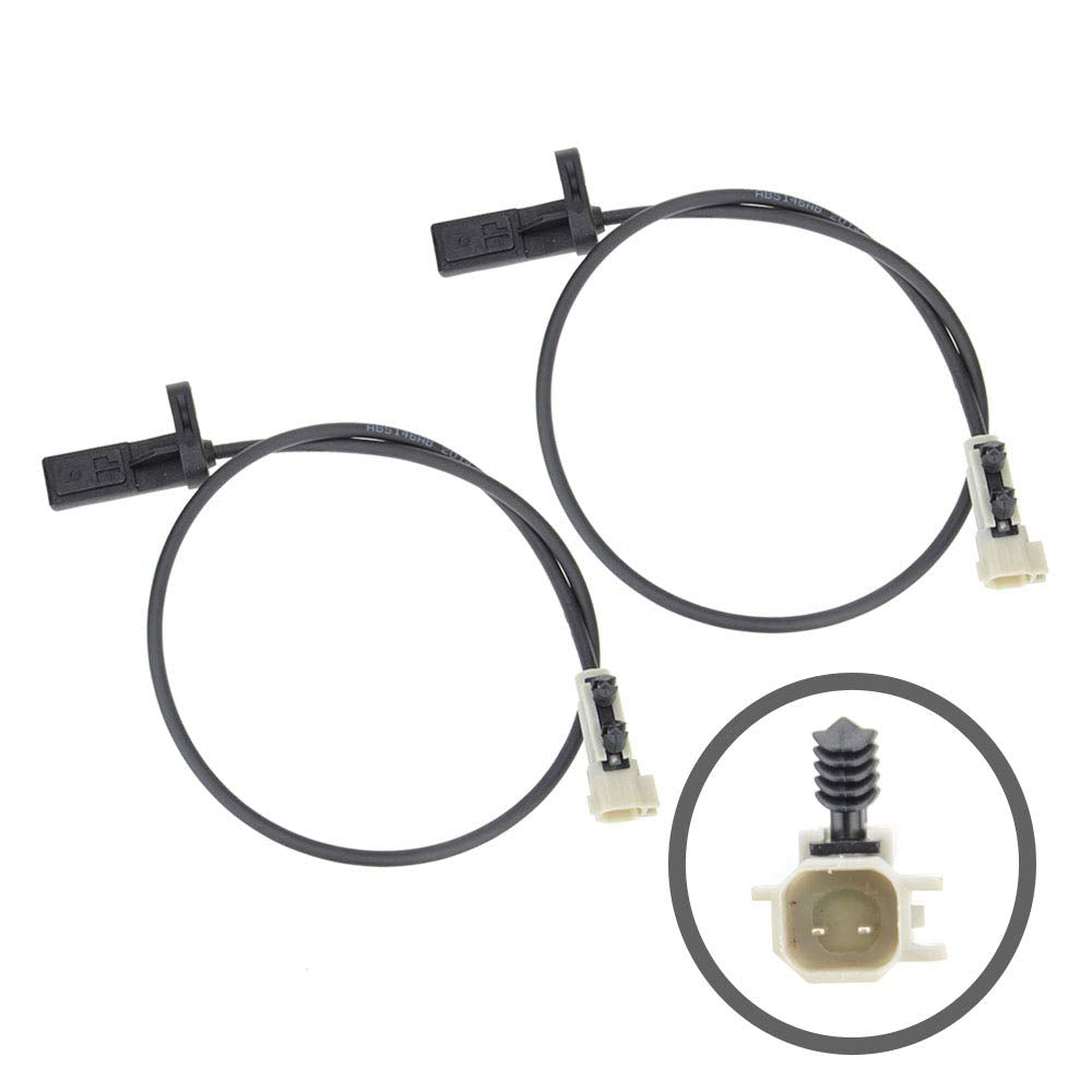 Set of 2 Rear ABS Wheel Speed Sensors for Jeep Grand Cherokee 2005-2010 Commander 2006-2010