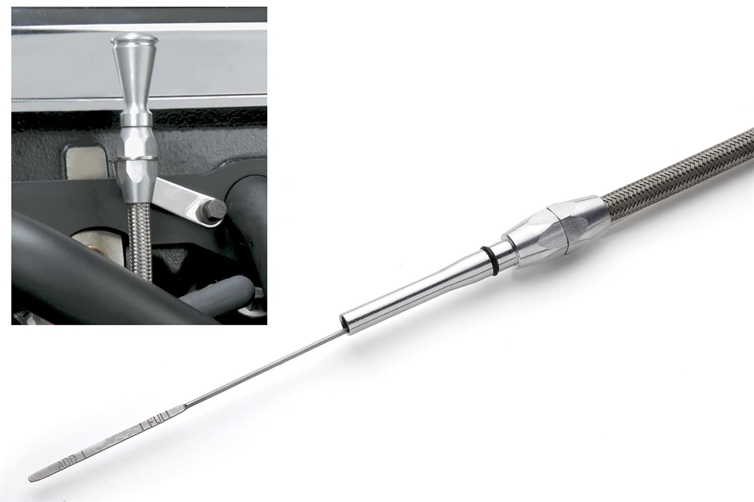 Lokar Ed-5014 Flexible Engine Dipstick For 4.6 Modular Ford
