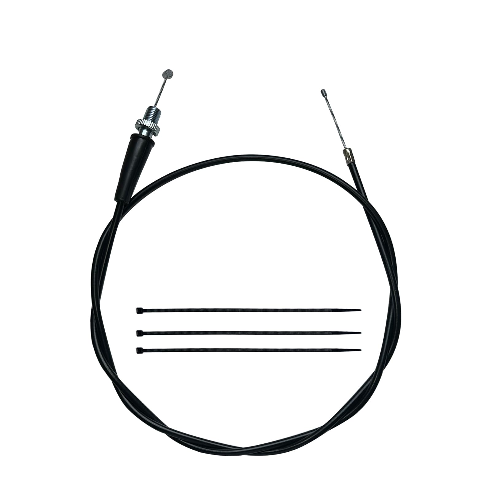 Yrhhbyh 50'' Throttle Cable For Mini Bike Baja Mb165 196Cc 5.5Hp Mb200 200Cc 6.5Hp Ct200U Motovox Mbx10 Mbx11 Mbx12 79Cc 79.5Cc For Pit Dirt Bike Parts Heat Warrior Black