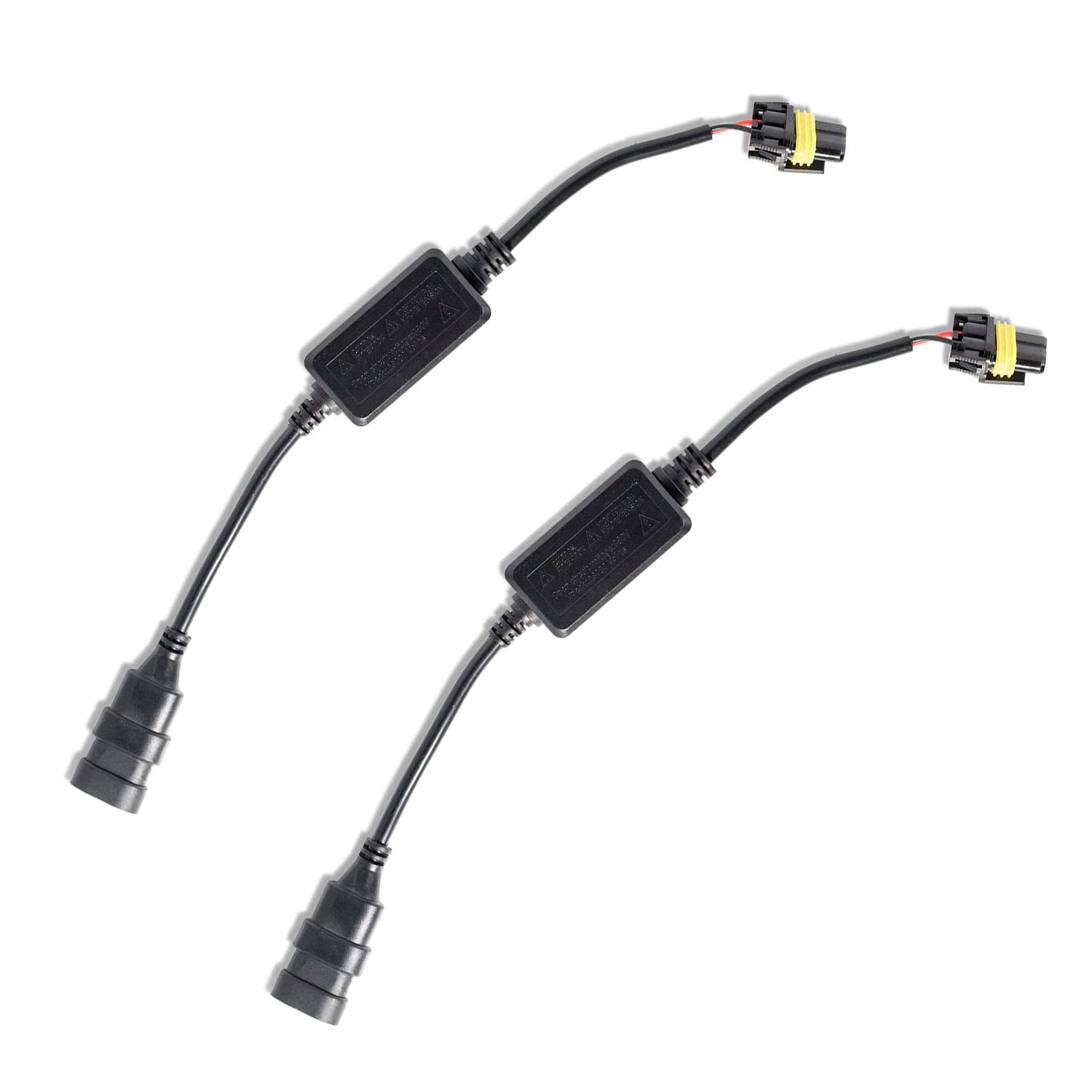 Xtremevision Canbus Decoder For Led Headlights - Led Resistor - Canbus Error Eliminator - Anti Flicker Capacitor - 9006, 9005, 9012, H10-1 Pair