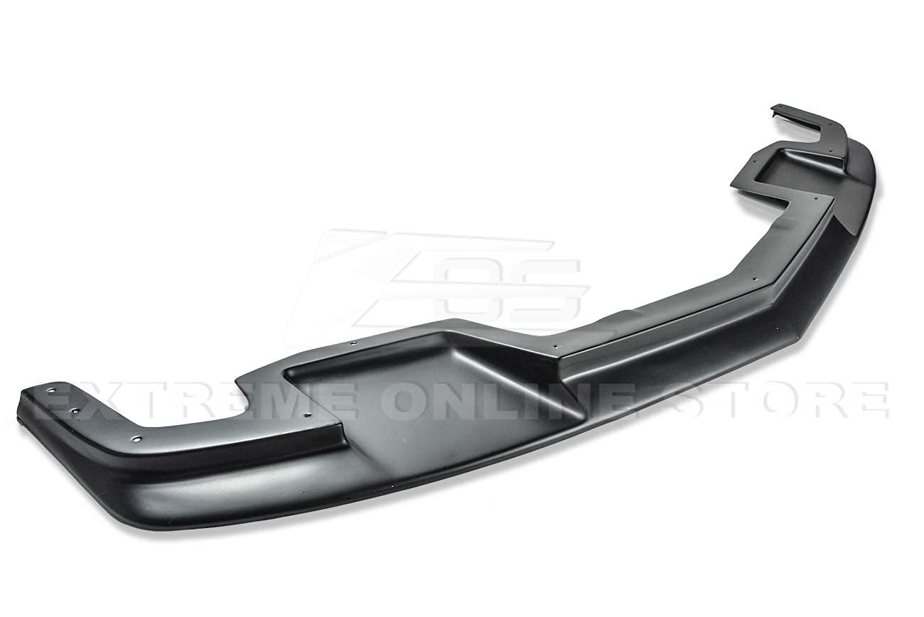 Replacement for 2010-2013 Chevrolet Camaro SS Models | TL1 Style ABS Plastic Primer Black Front Bumper Lower Spoiler Lip Splitter