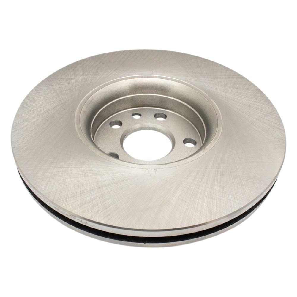 Trq Front Brake Rotors Set Vented Compatible With 2010-2017 Volvo Xc60