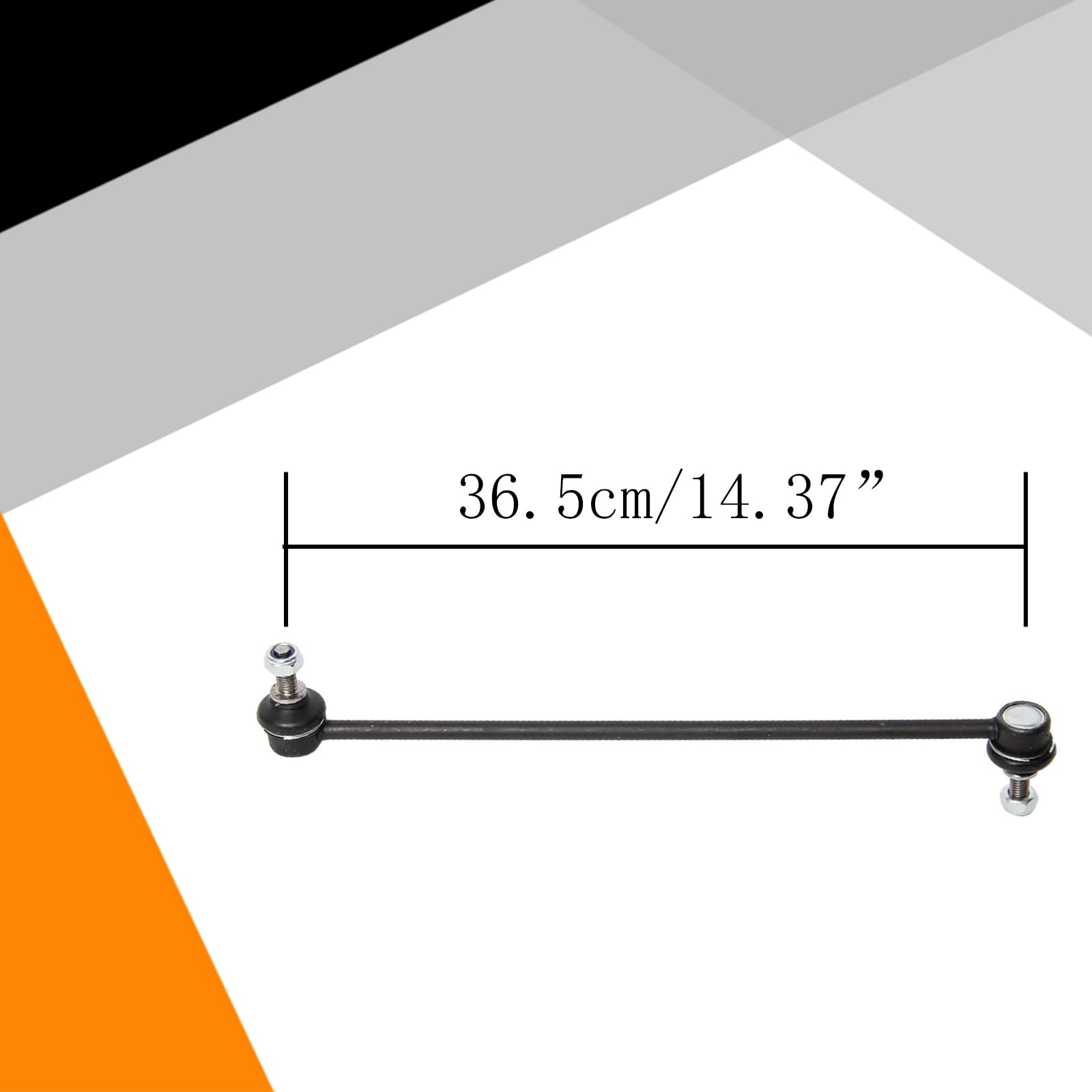 Xopiyao K80852 Front Sway Bar End Link Kit Compatible For Saturn Relay 2005-06 Fwd & 2007, Pontiac Grand Prix 2004-08, Montana 2