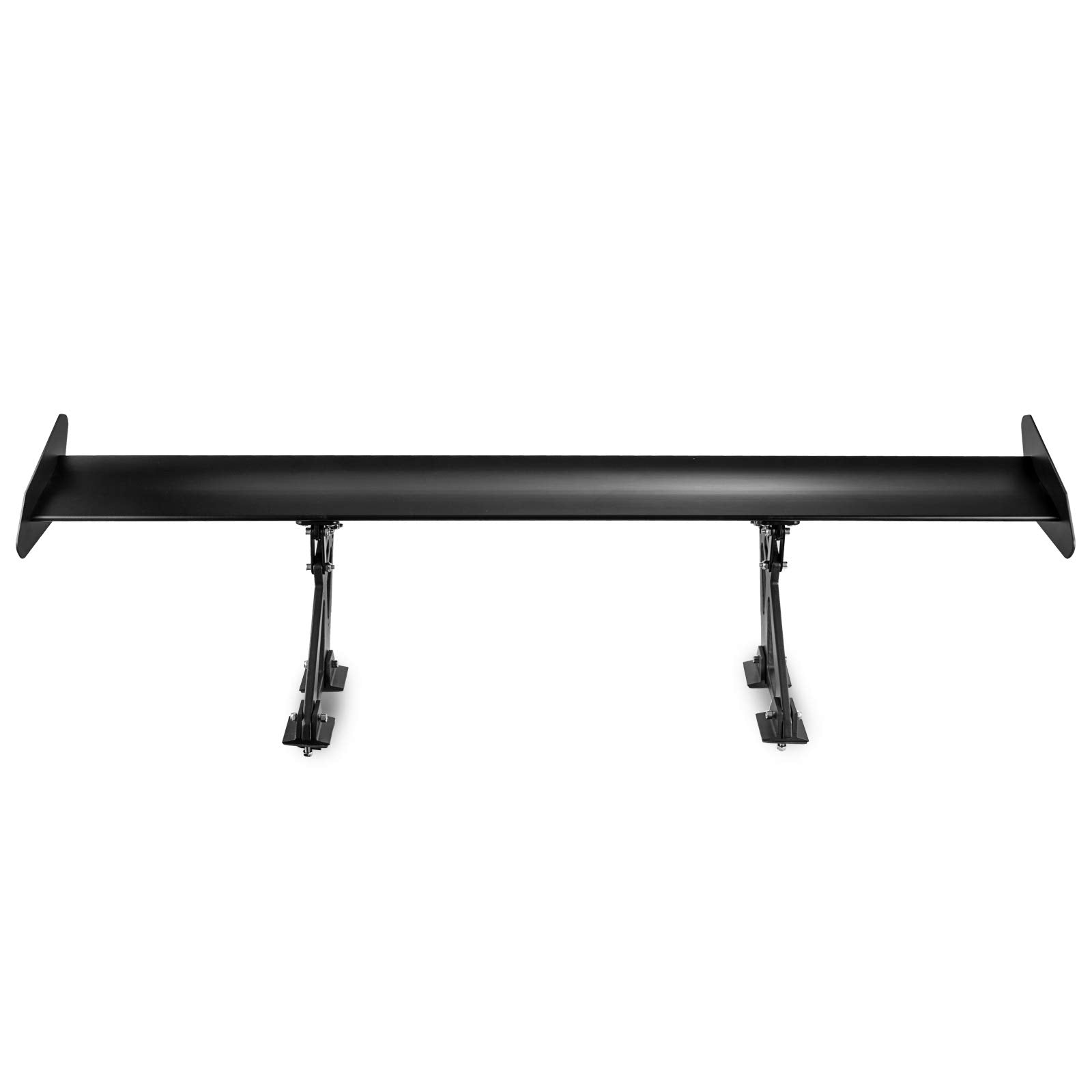 SHZOND 43.3" Adjustable GT Wing Spoiler - Black Aluminum Rear Wing for Universal Cars