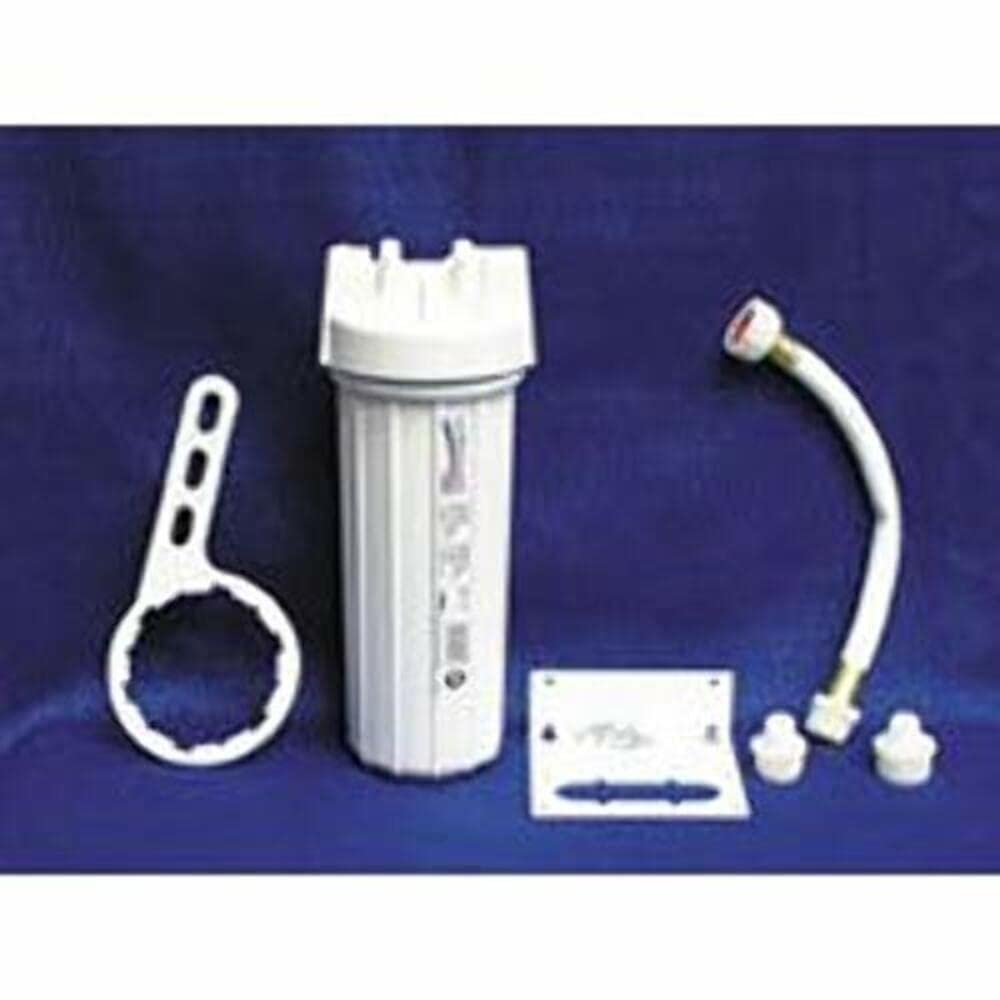 Shurflo Rv-10Uc-A 10In Housing Assembly-Use Under Counter/Outside The Rv 3/8In Npt-F Ports. Includ