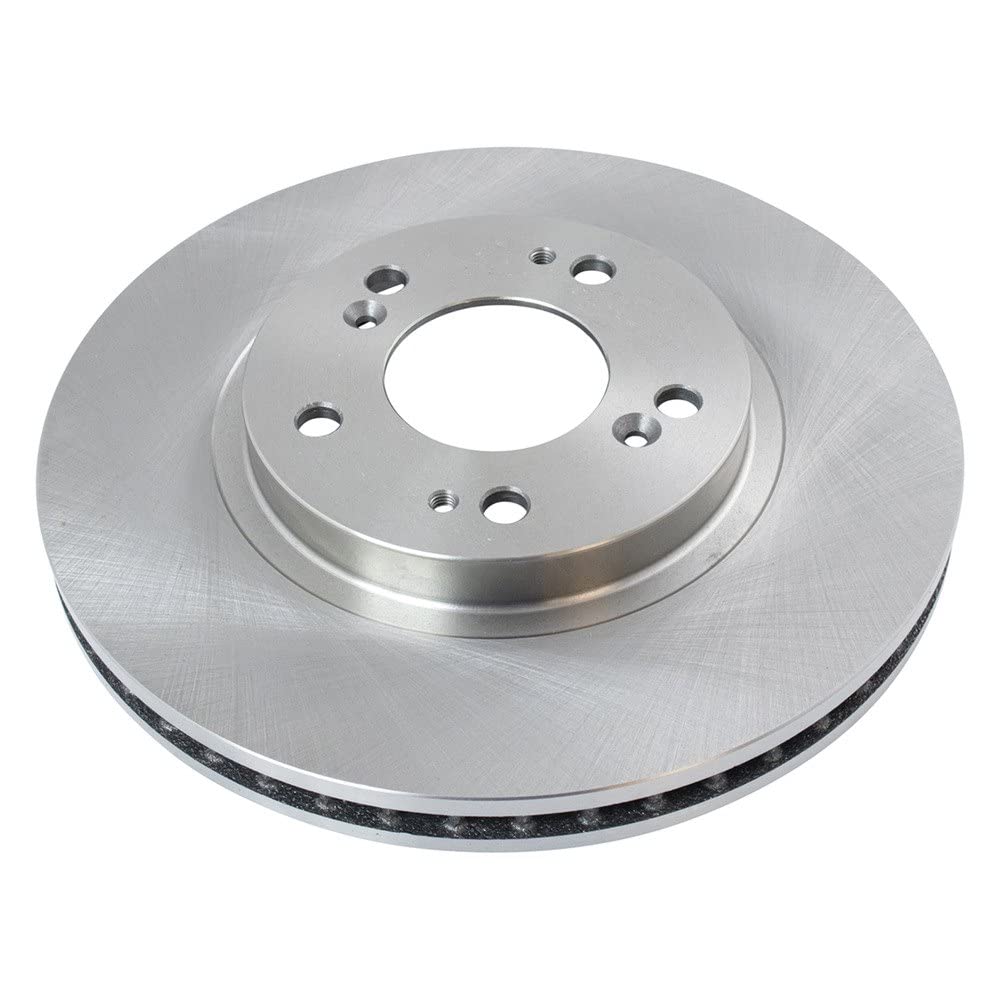 Trq Front Brake Rotors Set Vented Compatible With 2004-2011 Mitsubishi Endeavor