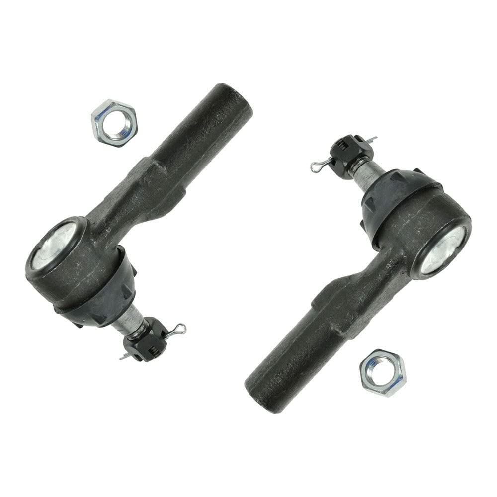 TRQ Front Outer Tie Rod Set Compatible with 1997-1999 Dodge Dakota 1999 Durango