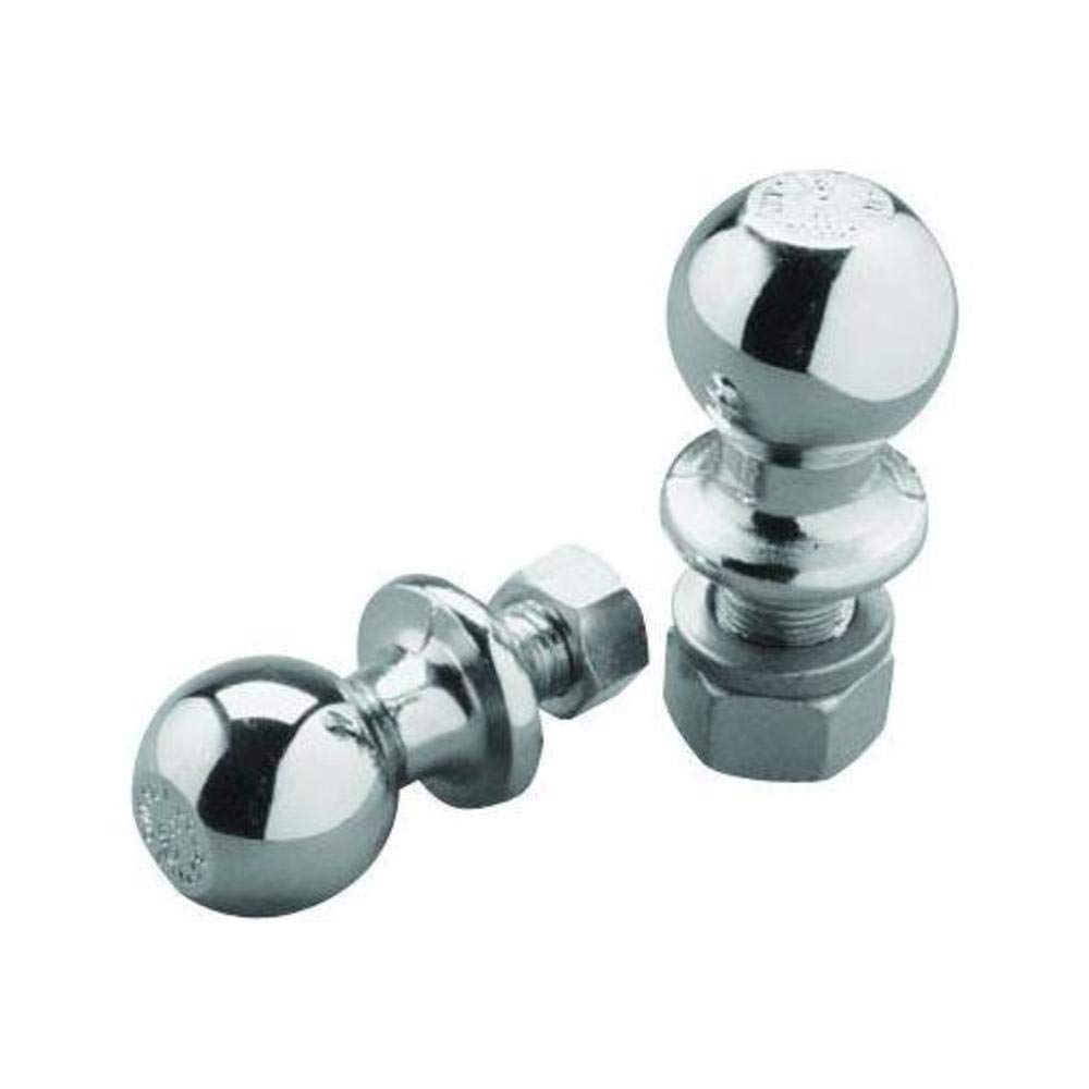 Tow Ready Cold Forged Solid Steel Trailer Hitch Ball 2, 3/4 X 1-1/2, Class II, Chrome -