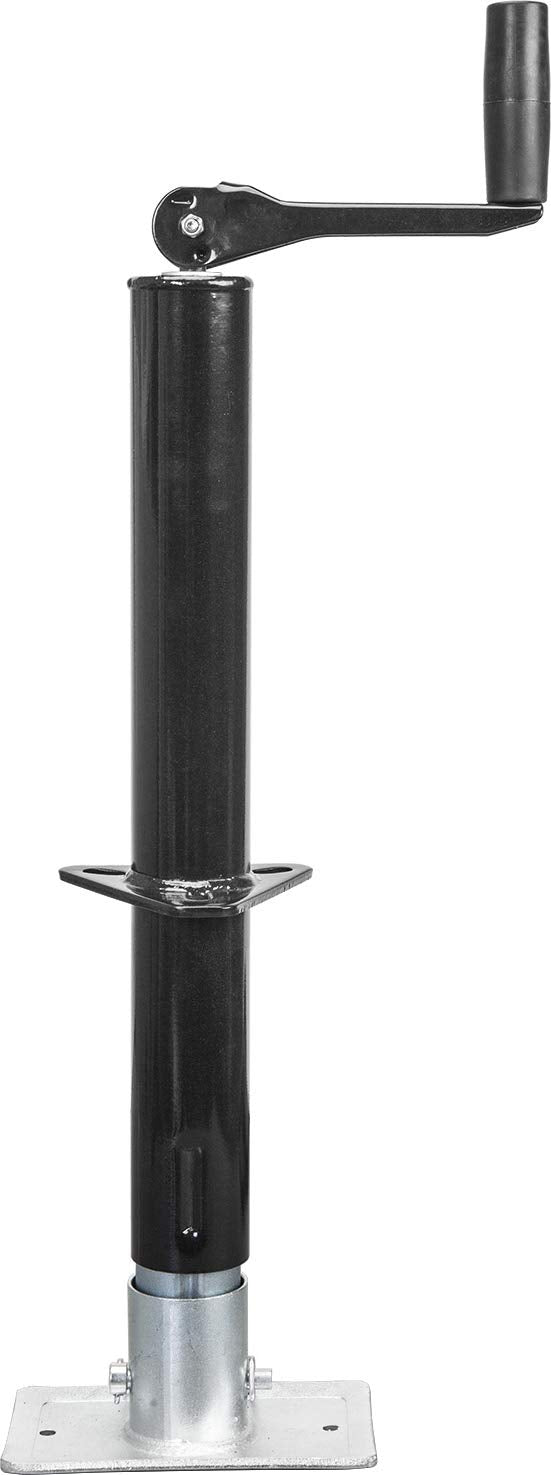 Torin A-Frame Trailer Jack, 2,000 Lbs Capacity, 14 Inches Vertical Travel, Top-Wind Handle Trailer Tongue Jack With Foot Plate,