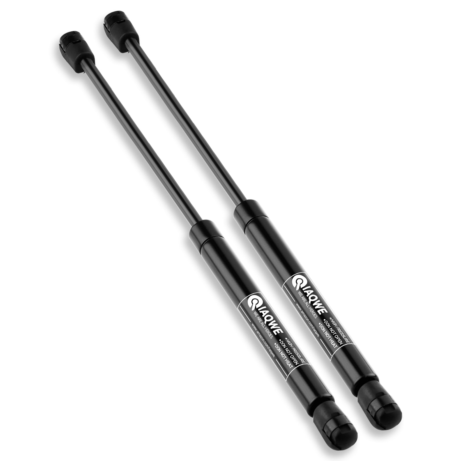 Iaqwe Sx185P60 18.5 Inch 60Lb/267N Gas Struts Spring Shocks Lift Support For Leer Are Snugtop Camper Shell Truck Topper Rear Win