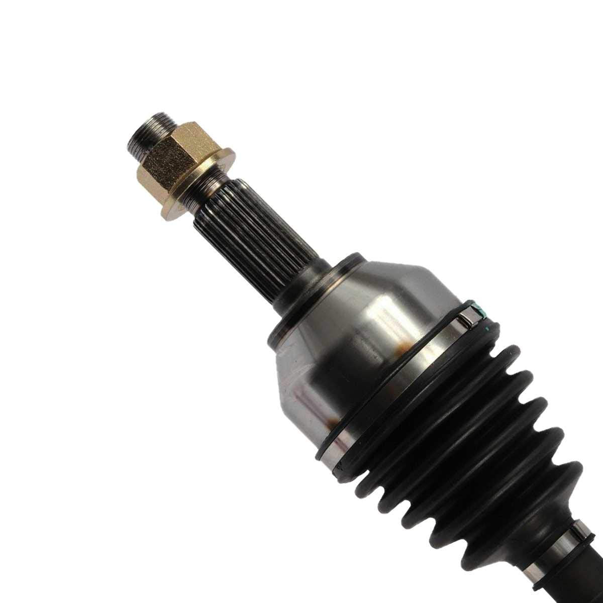 Autoshack Front Cv Axle Drive Shaft Assembly Neoprene Boots Passenger Side Replacement For 2008 2009 2010 2011 2012 2013 Nissan Rogue 2014-2015 Rogue Select 2.5L Awd Dsk1202