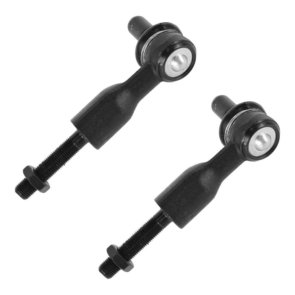 TRQ Tie Rod End Outer Pair Kit Set of 2 Suspension For Volkswagen Audi