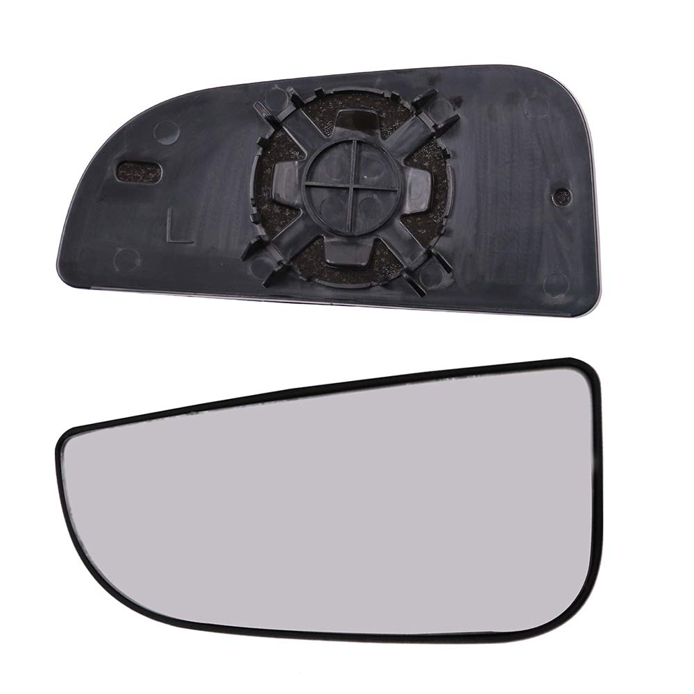Gsrecy For Dodge Ram 1500 2500 3500 2010-2020 Driver Side Rearview Glass, Tow Mirror Spotter Lower Glass With Holder (Left)