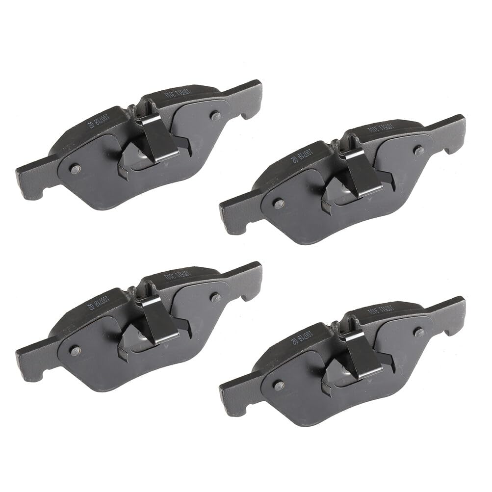 Automuto 4Pcs Front Semi-Metallic Disc Brake Pads Set D853 For Chrysler Crossfire For Mercedes-Benz Clk320 Clk430 E300 E320 E350